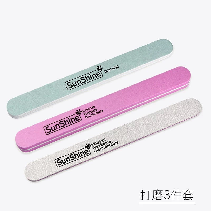 DIY nail file set for manicure 3 다발