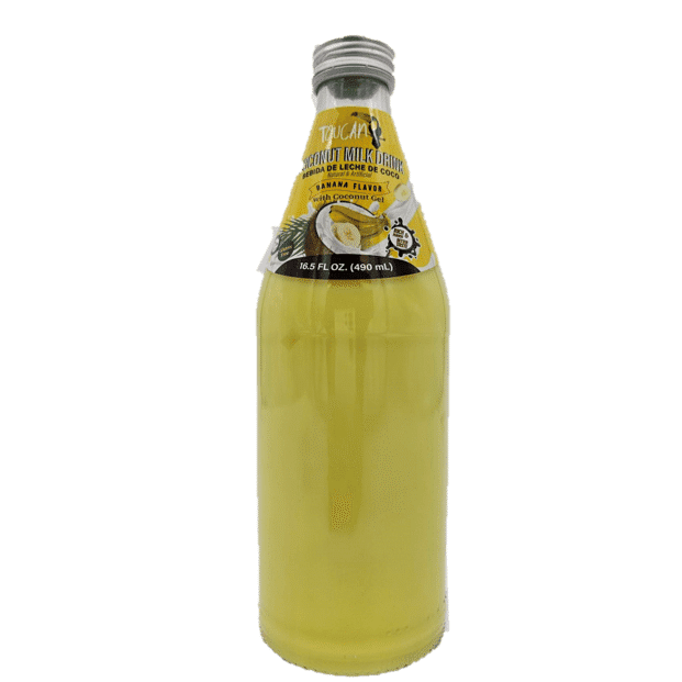Toucan Coconut Milk with Nata de Coco Banana 16.3 oz - Case - 12 Units 1 each