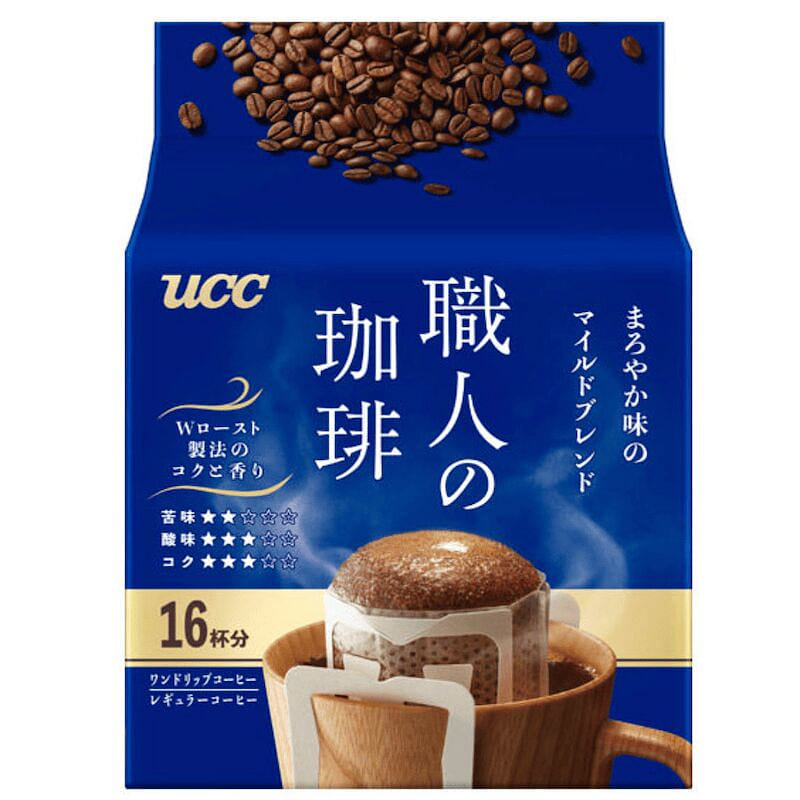 UCC One Drip Coffee Mild blend mellow taste 16Cup 1 パック