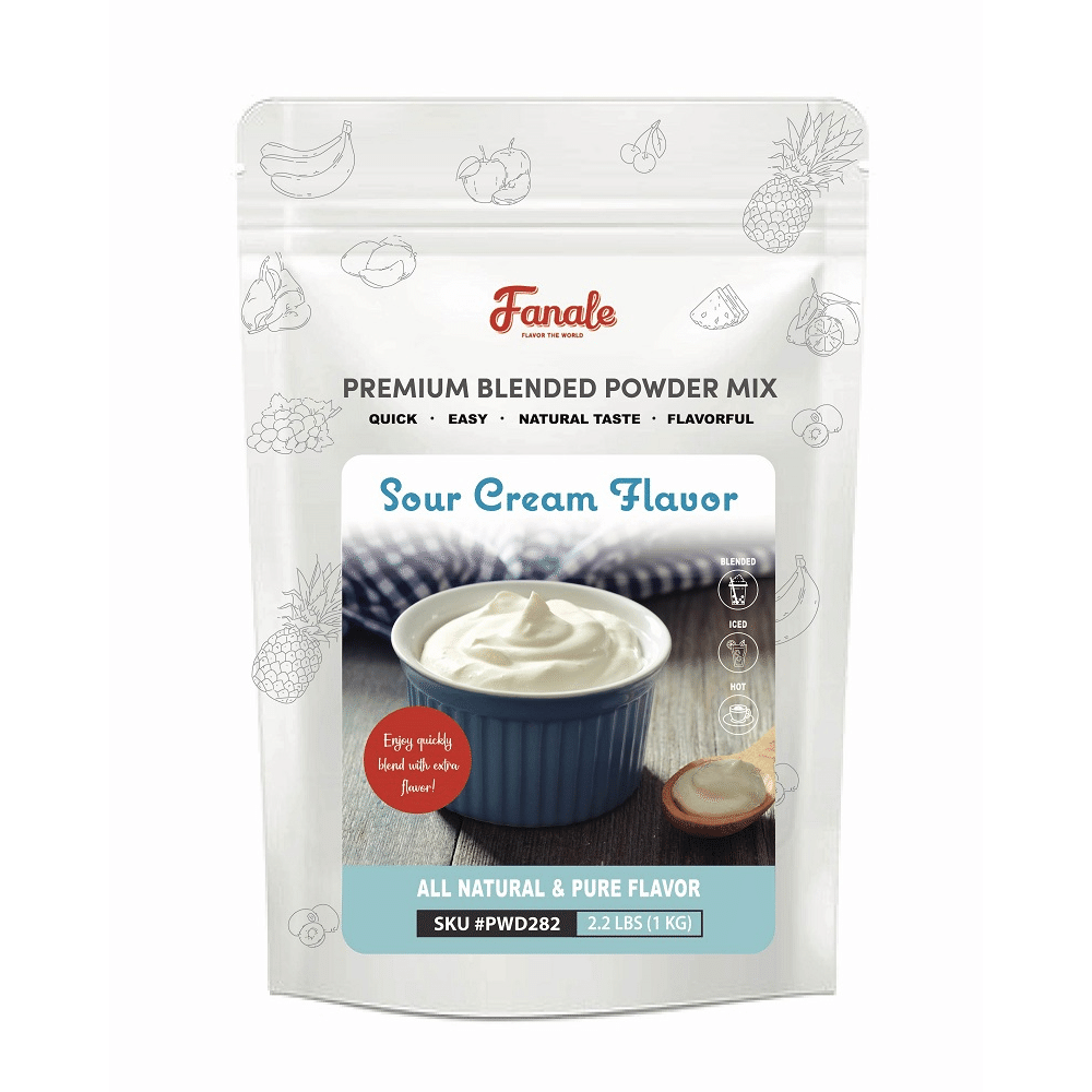 Fanale Premium Flavoring Powder for Bubble Tea Sour Cream Flavor 2.2 파운드