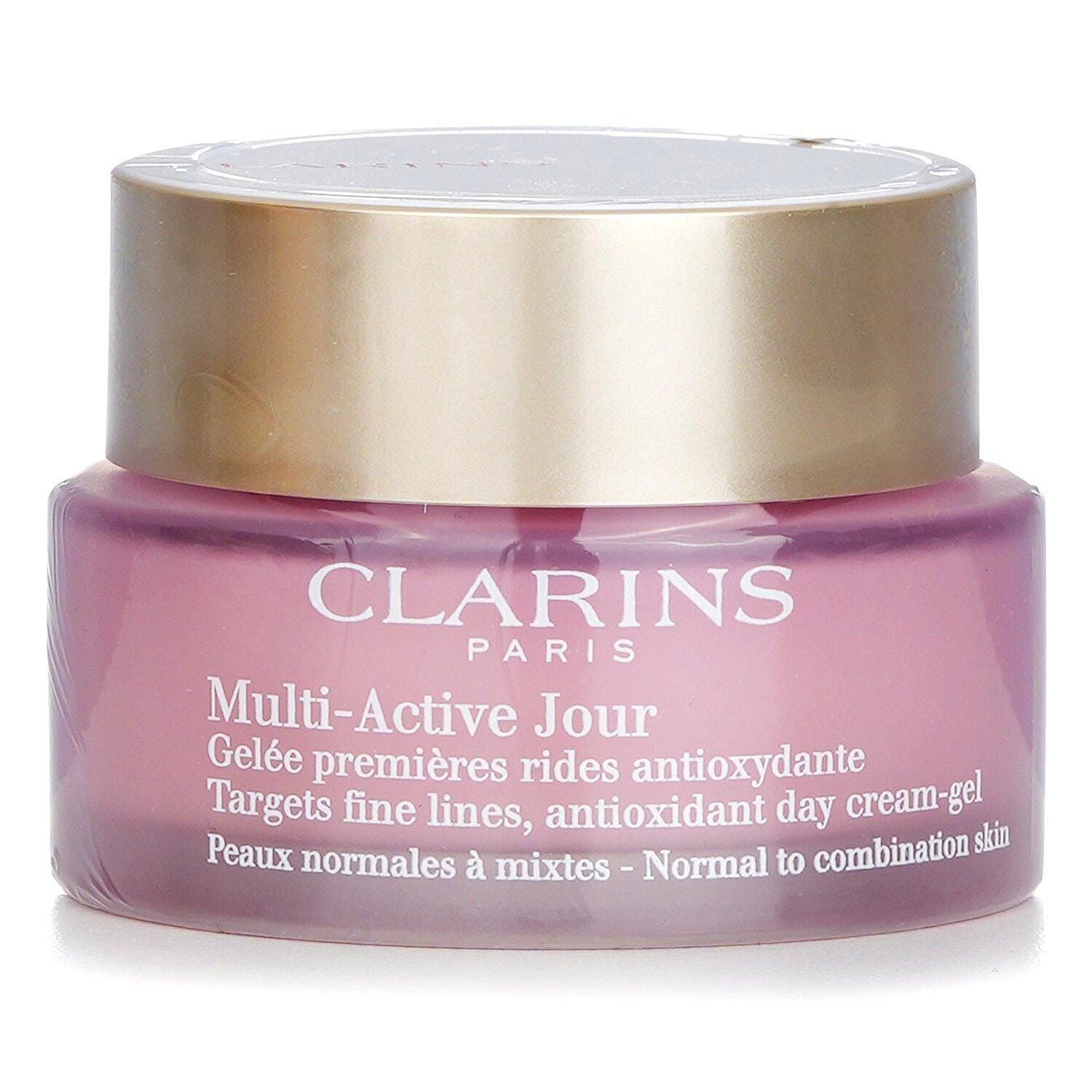 Clarins Multi-Active Day Targets Fine Lines Antioxidant Day Cream-Gel - For Normal to Combination Skin 50ml/1.7oz 50 ml(ミリリットル)