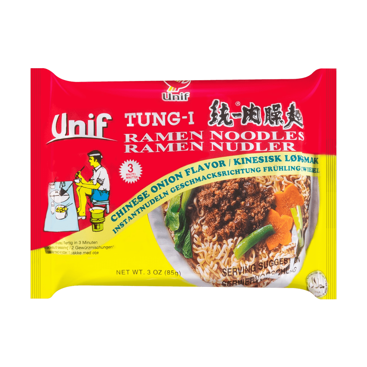 Unif 同義拉麪 蔥味 1 份