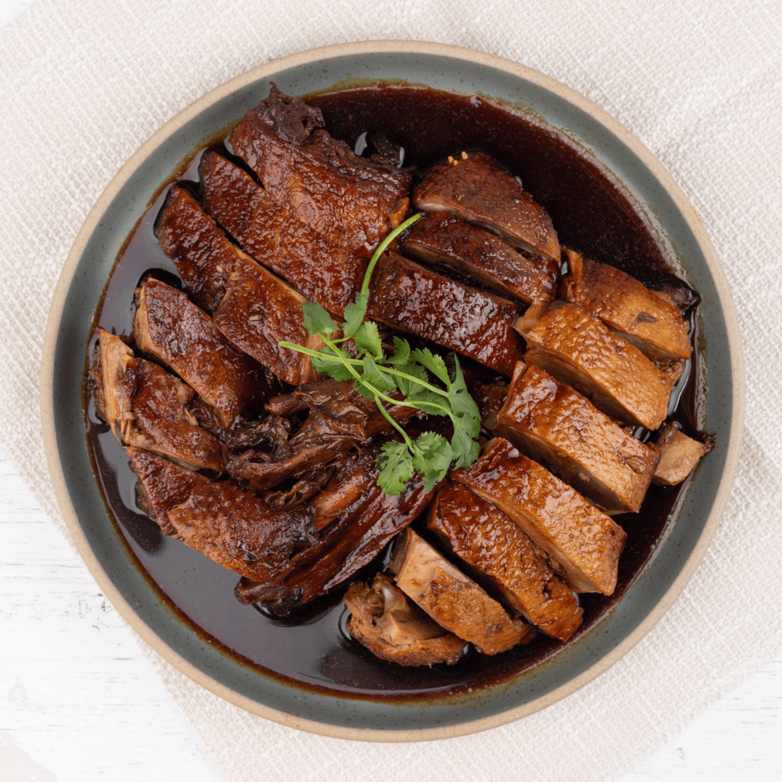 Shanghai Style Braised Duck about 300g |Lower Half 1 each