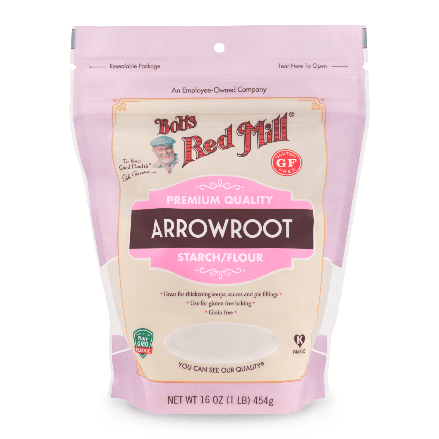 Bob's Red Mill Arrowroot Flour/Starch 454 g