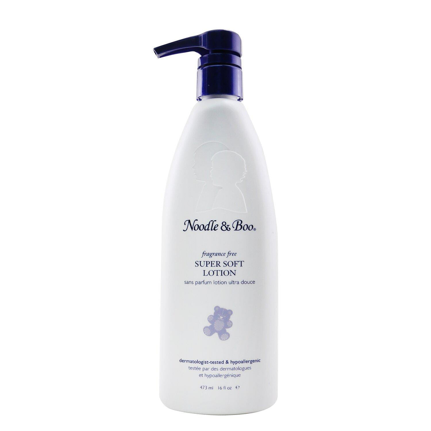 Noodle & Boo Super Soft Lotion - Fragrance Free - For Face & Body (Dermatologist-Tested & Hypoallergenic) 473ml/16oz 473 밀리리터