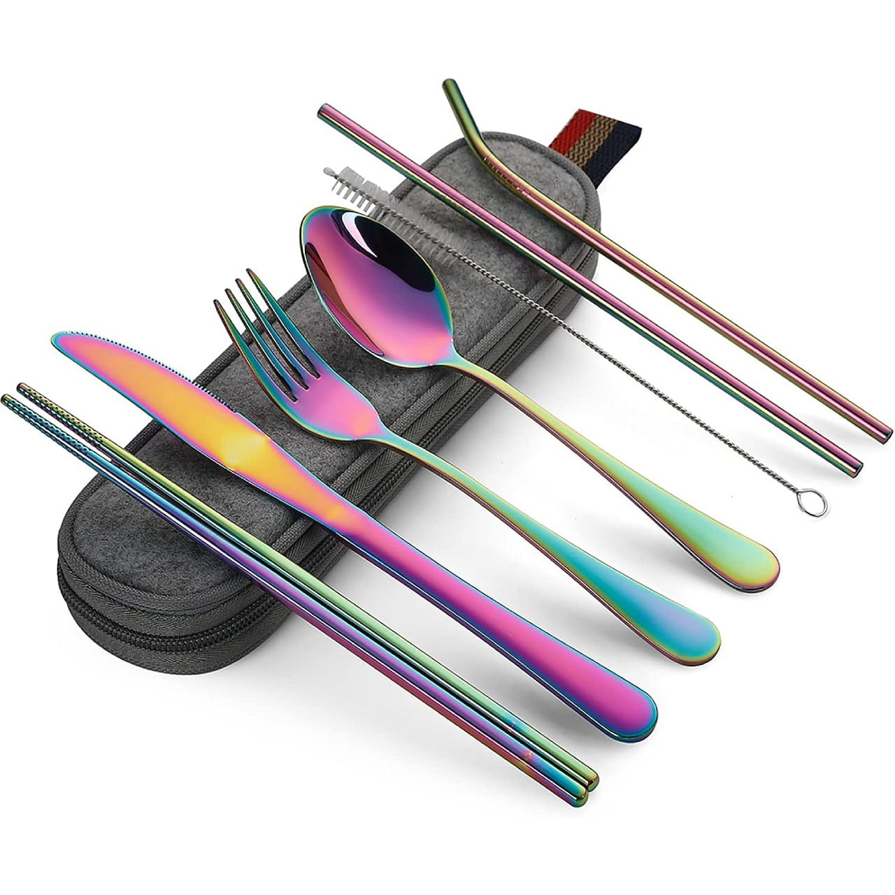 8-Piece Stainless Steel Flatware set, Cutlery Set 1 each