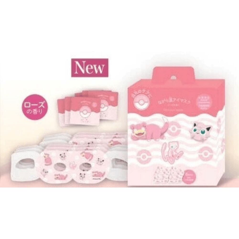 HONYARADOH x Pokemon Steam Eye Mask Rose 6p 1 count