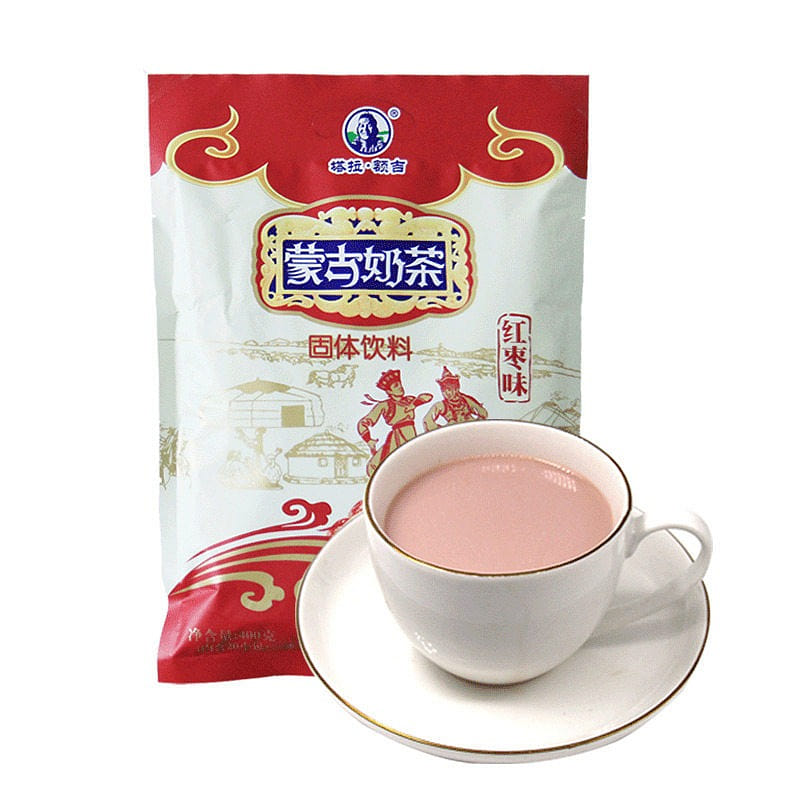 Red date flavored milk tea Powder 400g 400 g