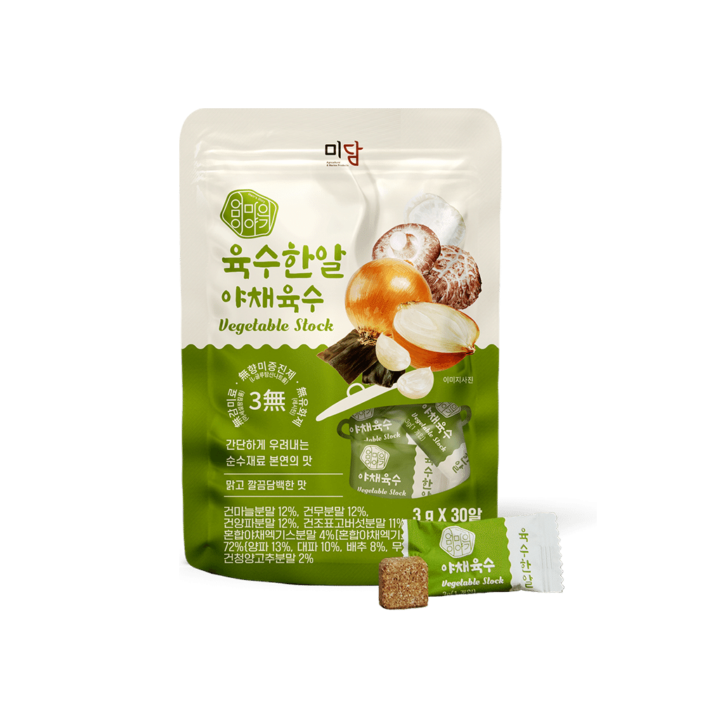 MOM'S STORY Soup One Tablet VEGETABLE Broth 90 克