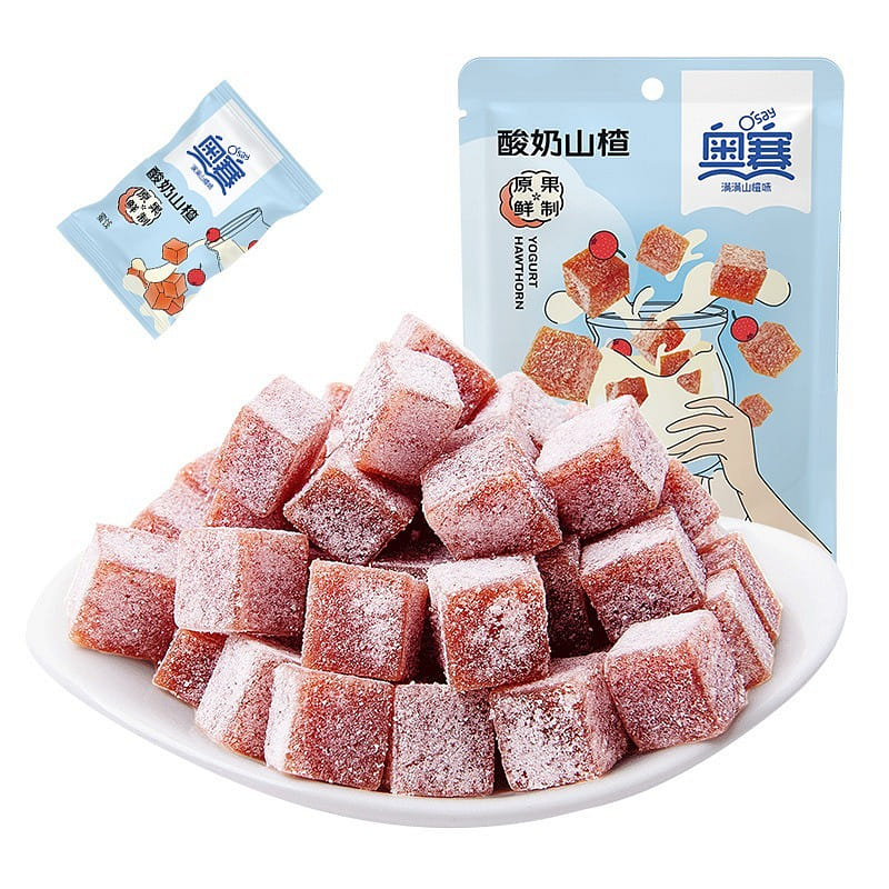 Yogurt hawthorn crushed cubes ding fruit cake 82 그램