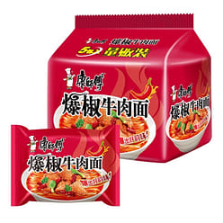 Master Kong Spicy Beef Noodles 5 Pack 530g 530 g