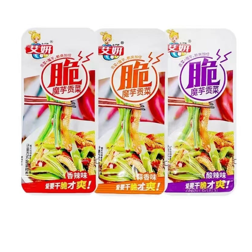 Aiyan konjac tribute mixed flavor 18g*15 packs 360 g