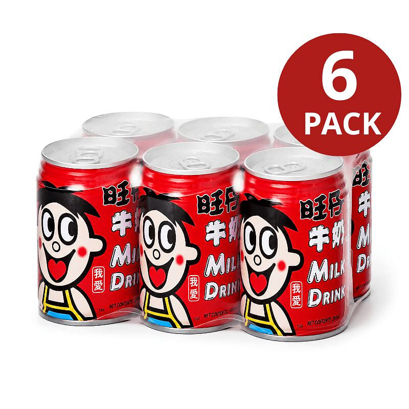 [Hot Kid] Milk Flavored Drink - 8.12oz 6 Pack 1 each