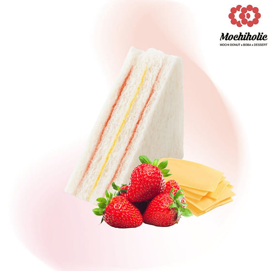 weee_bakery_Strawberry Milk Cream & Cheese Sandwich - 1pc 1 each