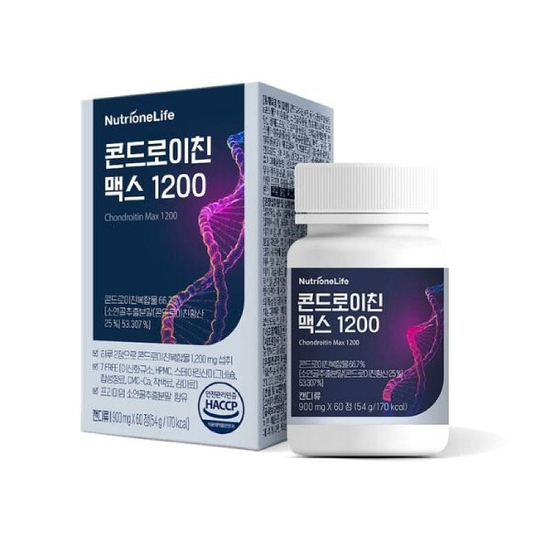 뉴트리원 콘드로이친 맥스 1200 (900mg x 60정) 60 개입
