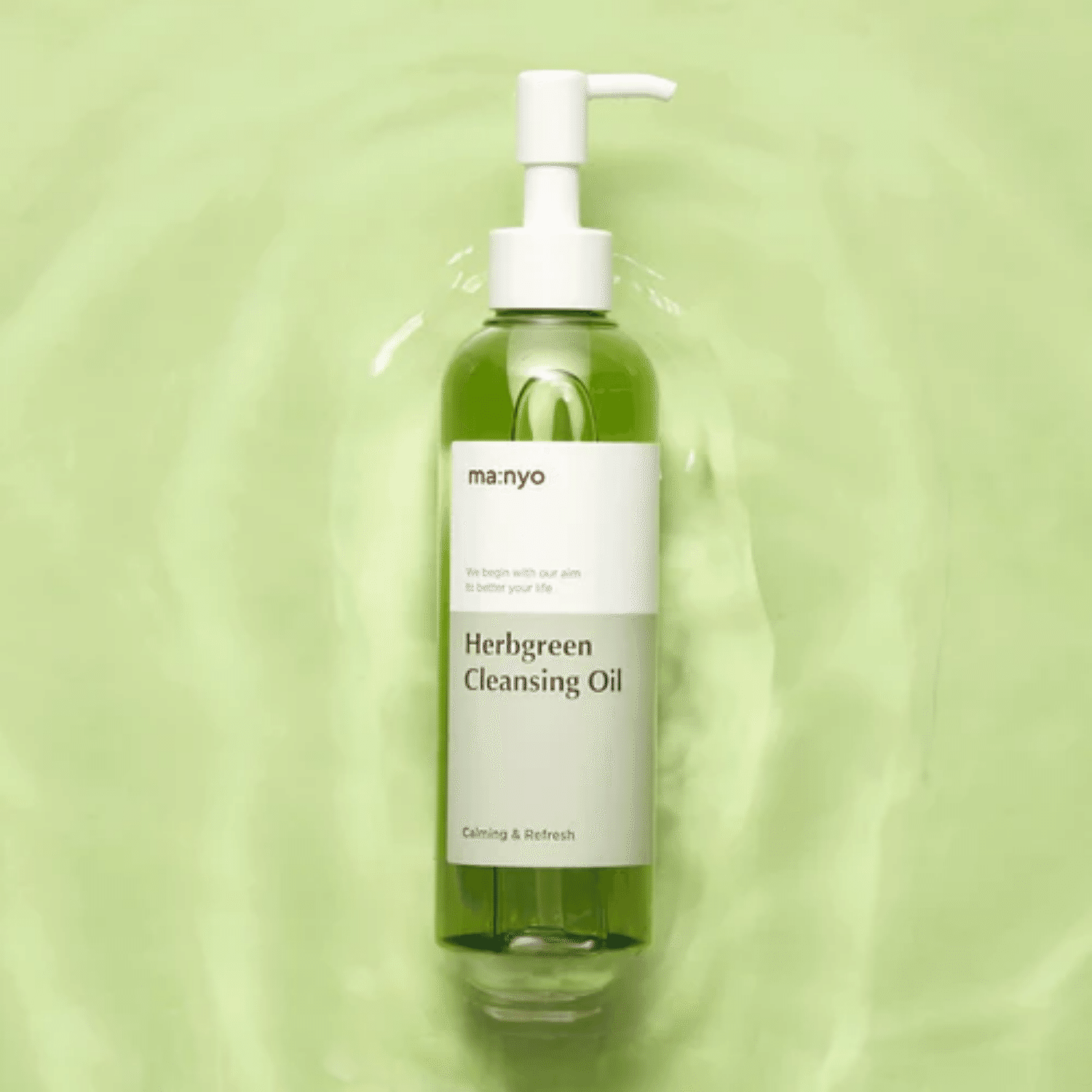 ma:nyo Herb Green Cleansing Oil 6.7 fl oz (200ml) 1 lb