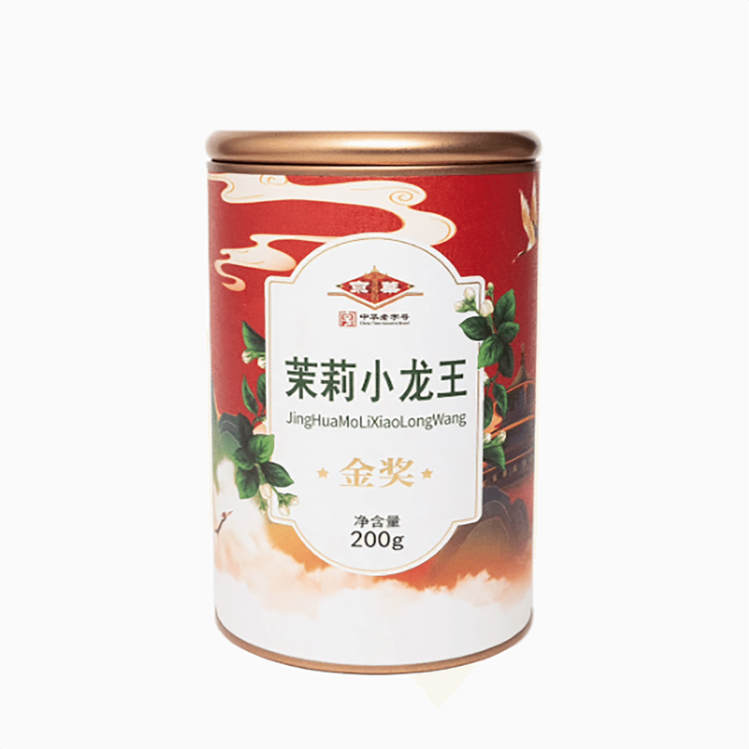 Beijing tea jasmine little dragon king Chinese tim 200 กรัม