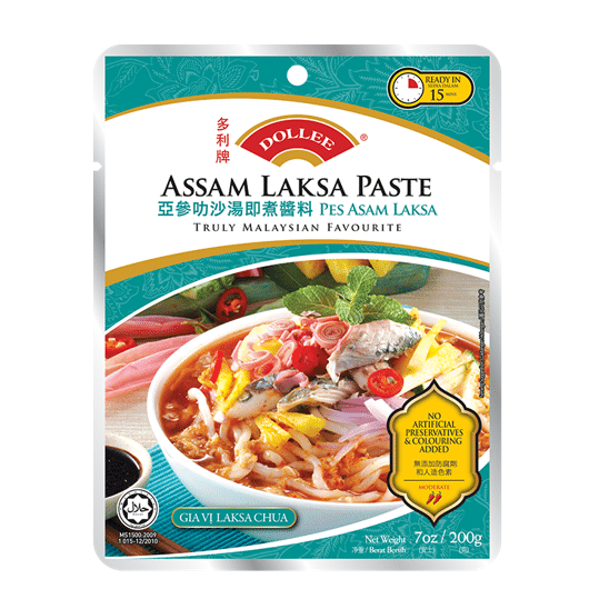 Dollee Assam Laksa Paste 7 온스