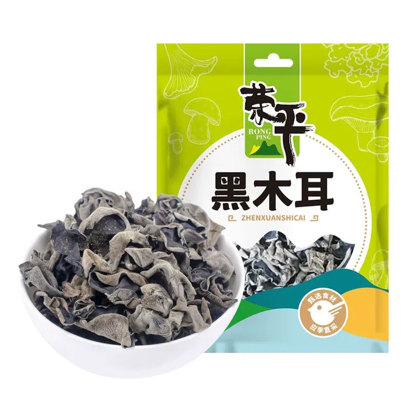 Rongping black fungus 130g * 1 bag 130 g