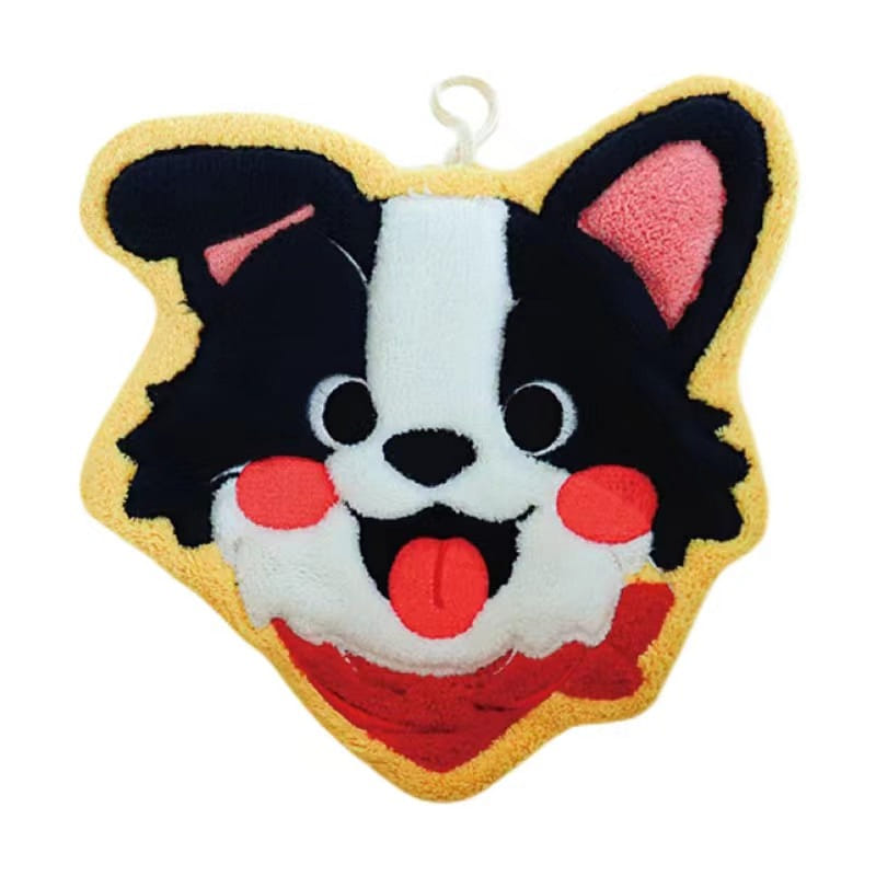 Thicken The Puppy Hand Towel-Yellow-Backed Husk XL 1 อัน