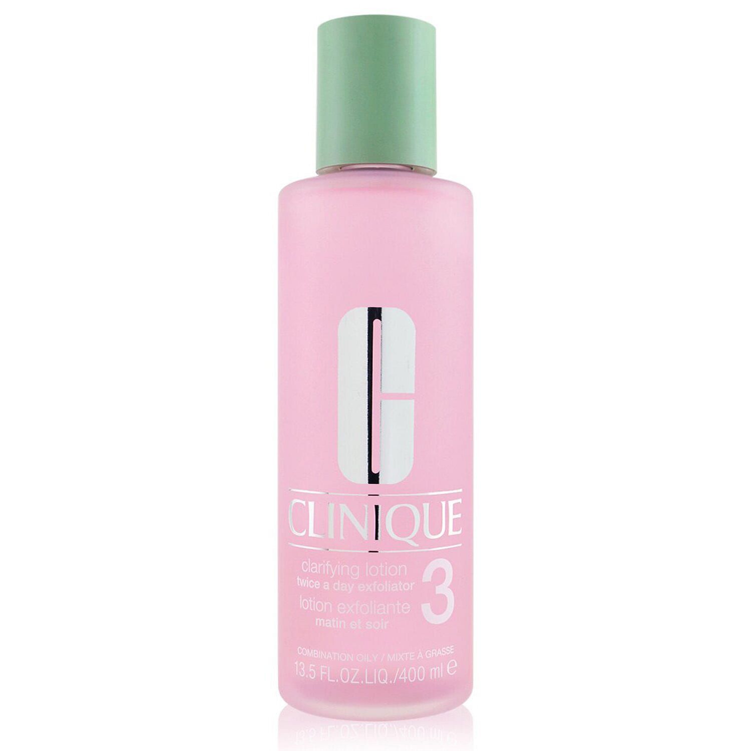 Clinique Clarifying Lotion 3 Twice A Day Exfoliator (Formulated for Asian Skin) 400ml/13.5oz 400 มิลลิลิตร