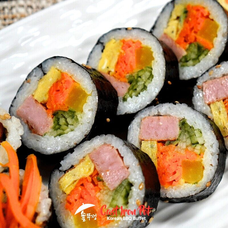 스팸 김밥 300 그램