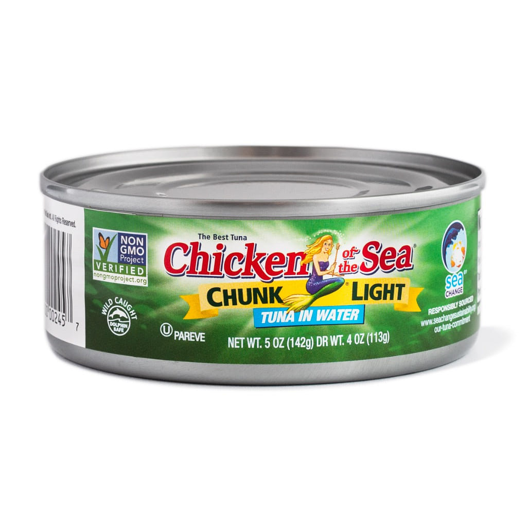 Chicken of the Sea Chunk Light Tuna in Water Can 5 oz*48 pack
