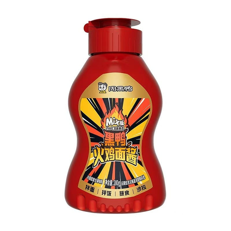 Zhou Hei Ya Spicy Turkey Noodle Sauce 200g*1Bottle 1 bottle