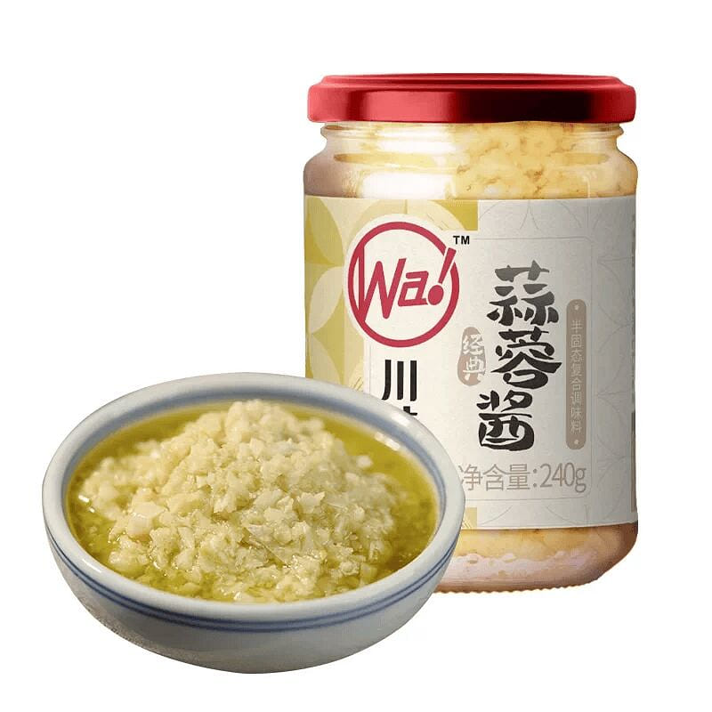 Chuan Wa Zi Original Flavor Garlic 240g. 240 g