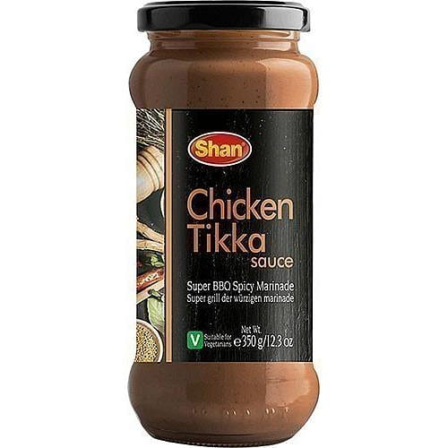 Shan Chicken Tikka BBQ Cooking Sauce, 12.3 oz bottle 12.3 ออนซ์