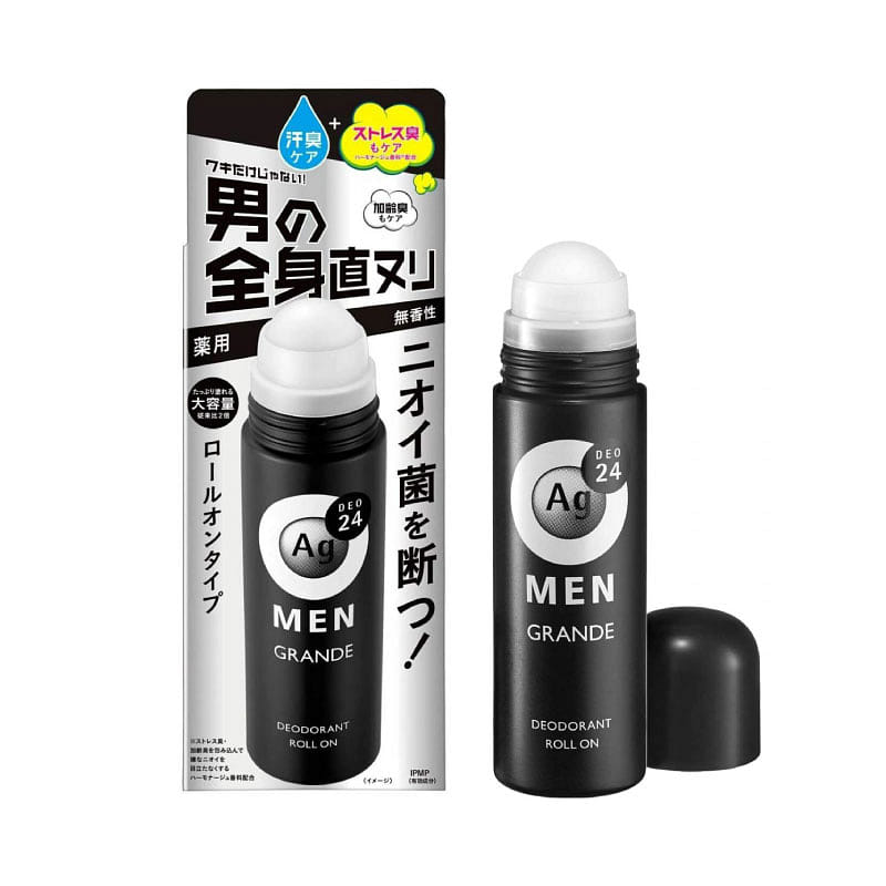 SHISEIDO AG DEO 24 MEN Deodorant Roll-on Grande Citrus Scented 120ml 1 ส่วน