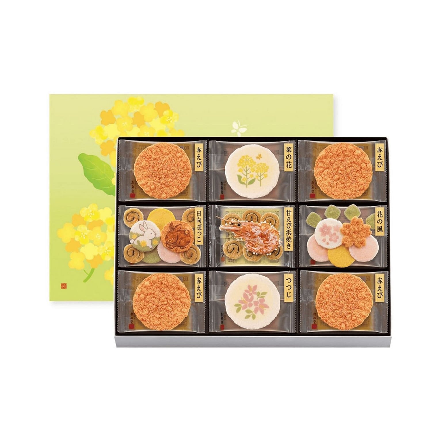 Keishindo Shrimp Rice Crackers 24pc 1 each