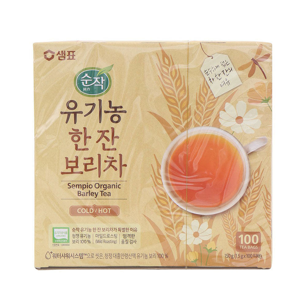 샘표 순작 유기농 한 잔 보리차 1.5g x 100p 1 개