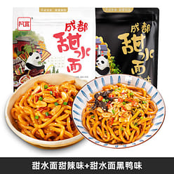[2 bags] Ah Kuan Chengdu Sweet water sweet spicy + black duck flavor 540 g