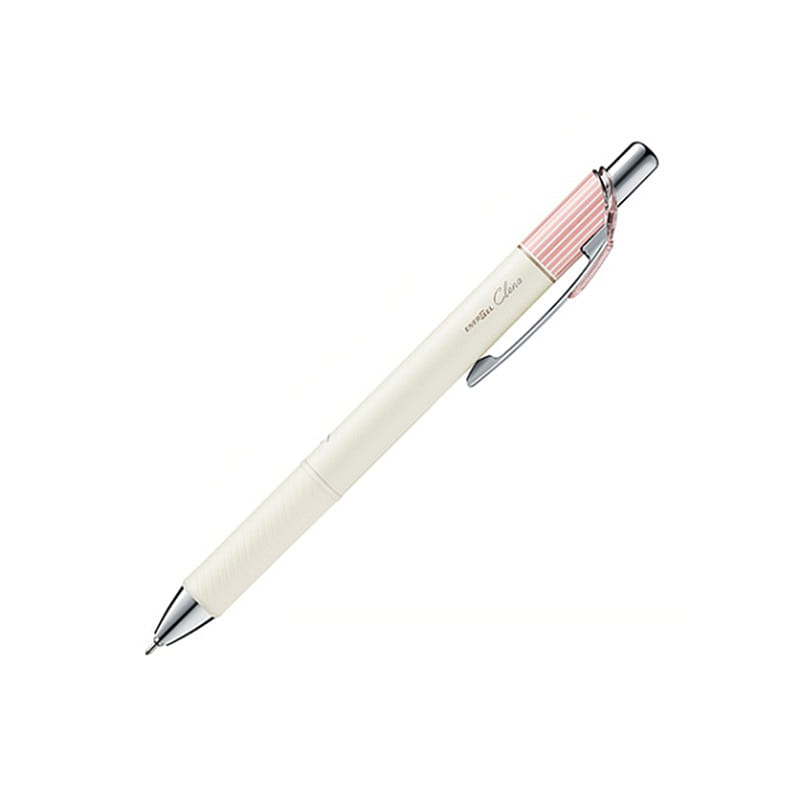 Pentel EnerGel Clena GEL Pen 0.5mm Pink/Black 1 each