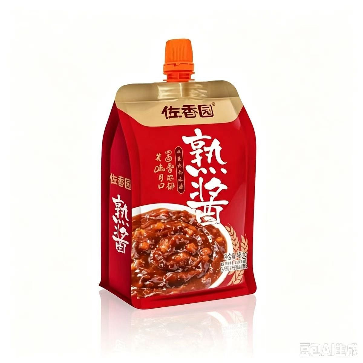 Zuoxiangyuan Cooked Soybean Paste, 450g 1 pack