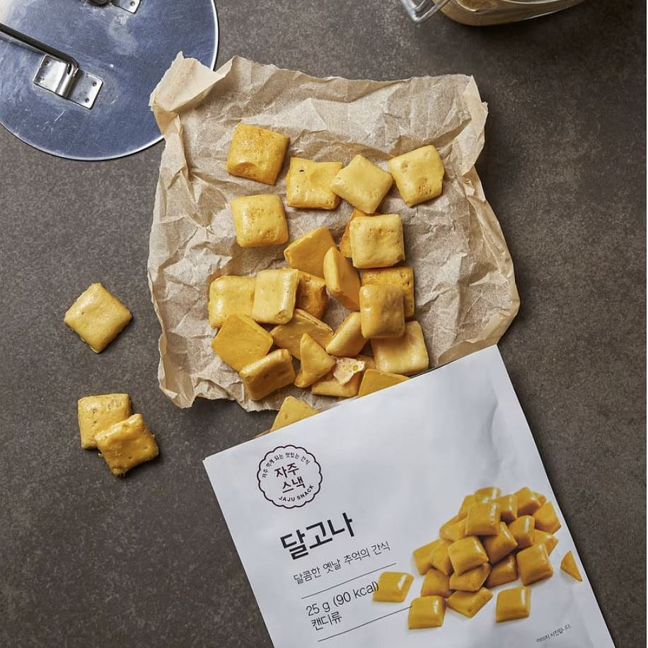 [Dalgona] Korean traditional childhood sweet snack 25g 1 カウント