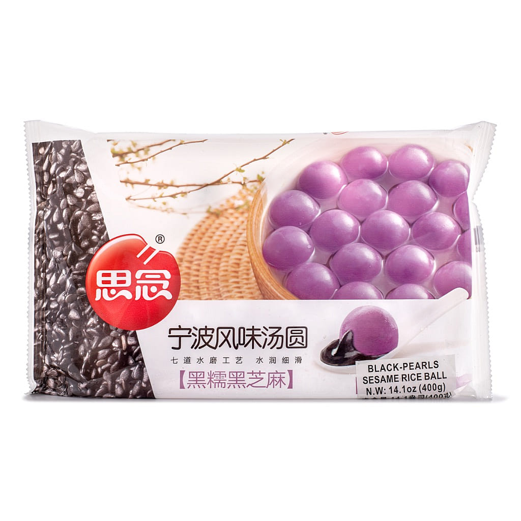 思念 宁波风味 黑糯黑芝麻汤圆 冷冻 400 克