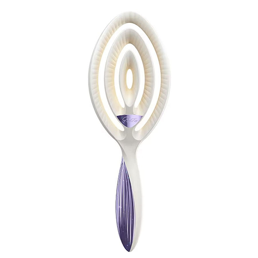 MTG ReFa DRY ME Hair Drying Brush Purple RS-FY-13A 1 count
