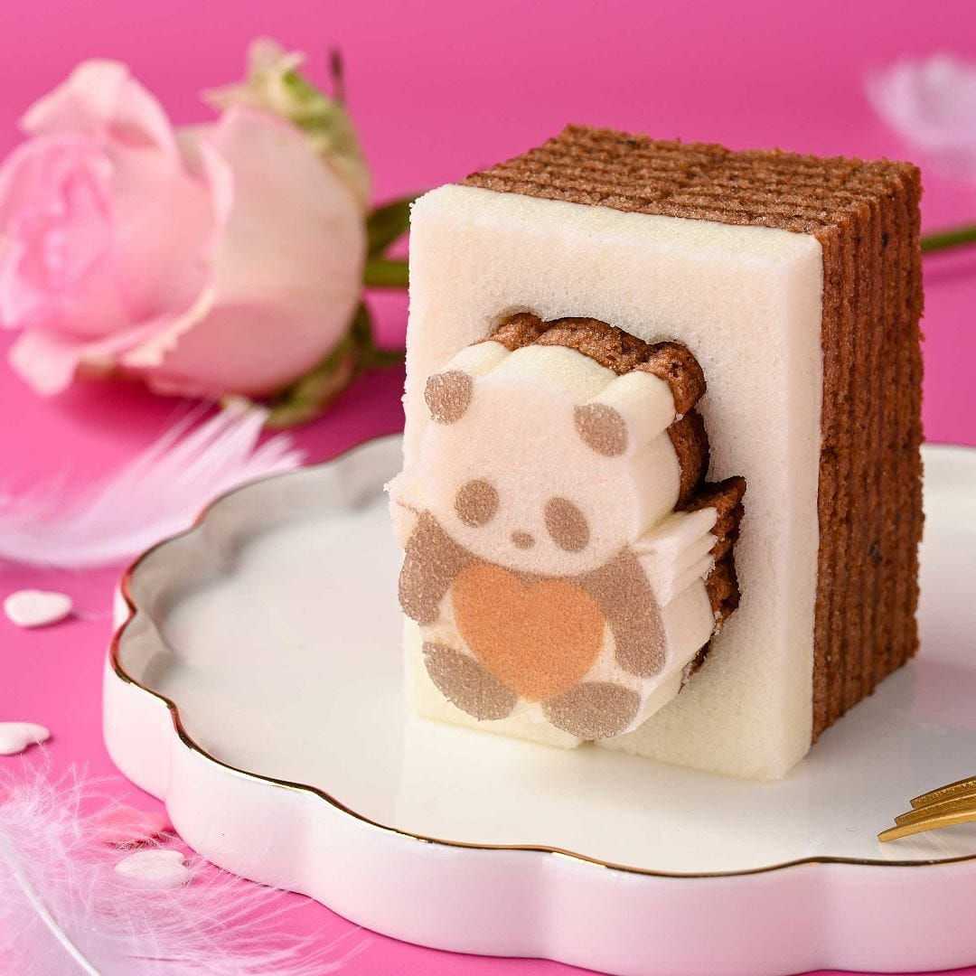 Angel Panda Coco Baumkuchen Cake Gift Box 1pc 1 케이스