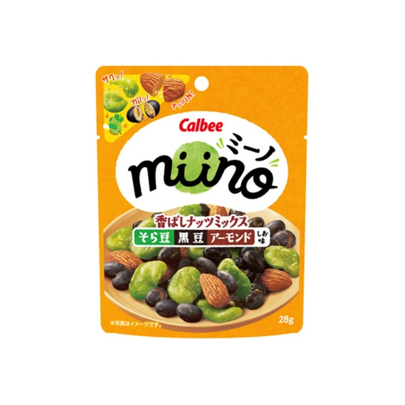 Calbee fragrant nuts mix broad beans 28g 1 팩
