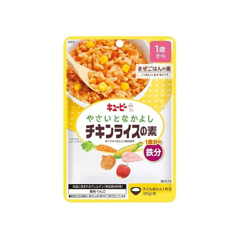 KEWPIE Vegetable Friendly Chicken Rice Base 60g 1 개