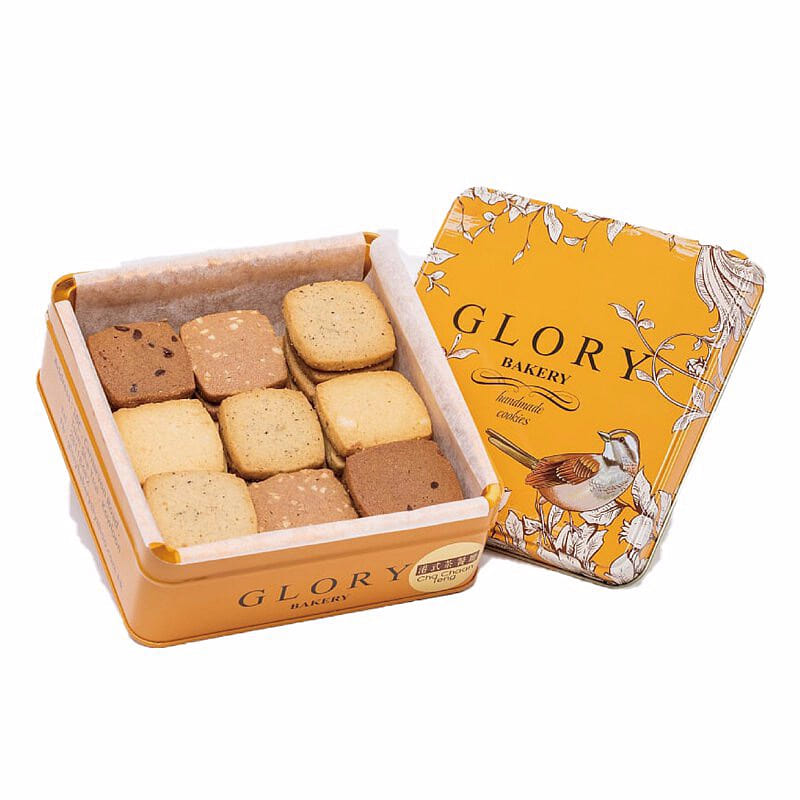 Glory Bakery Taste of Hong Kong Tea Restaurant Cookies Gift Box 320 กรัม
