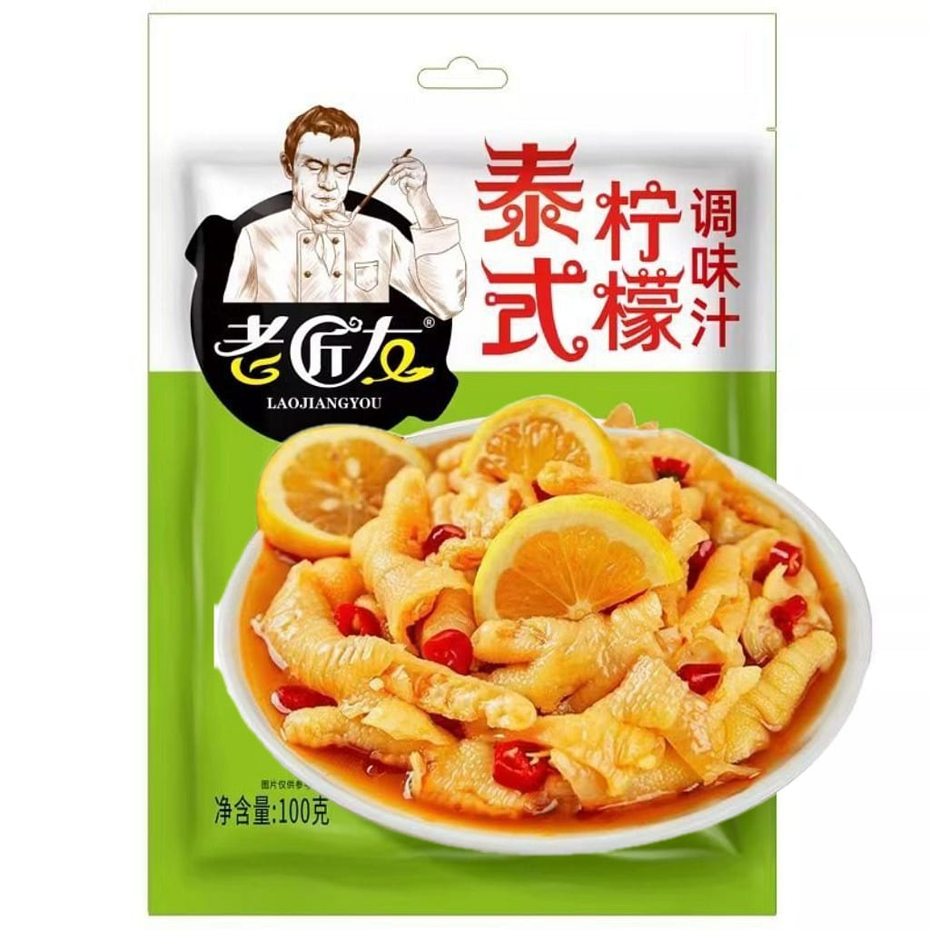 老匠友泰式風味汁1袋 檸檬無骨雞爪調料 100 克