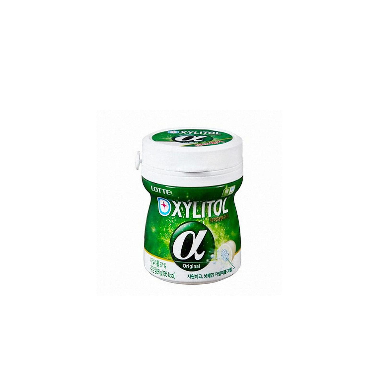 LOTTE Xylitol Gum Alpha Original 86g(3.03oz) 1 ส่วน