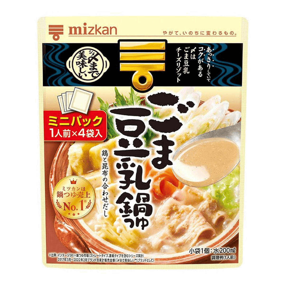 日式風味 MIZKAN豆乳火鍋湯料 36g*4包