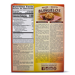 Tres Estrellas Churro Flour 17.6 oz