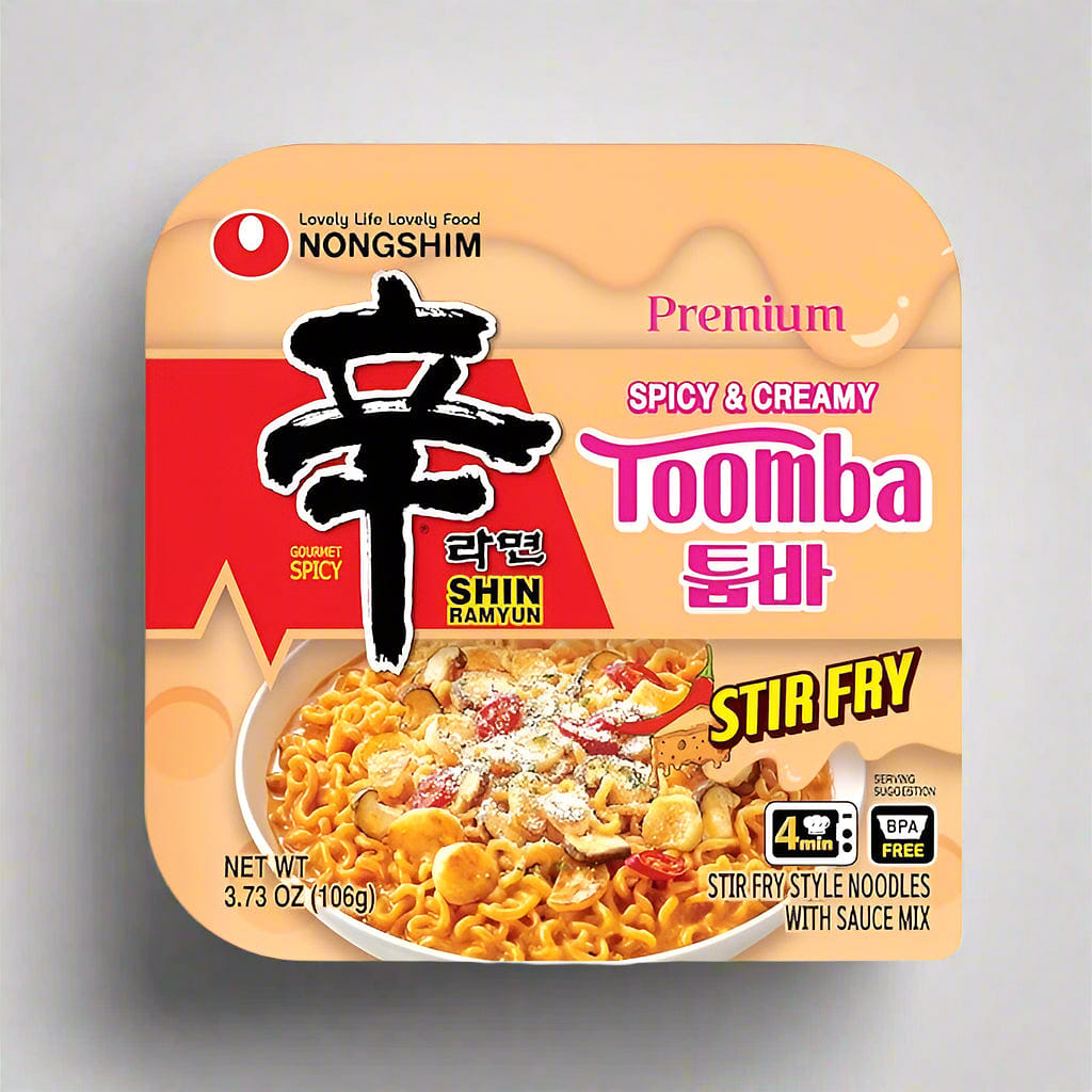 농심 신라면 툼바 볶음면 (6개입) 1 each