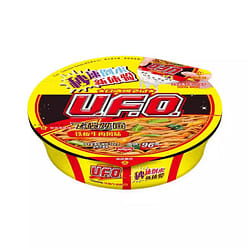 NISSIN UFO iron plate beef flavor instant noodles 122g*4 bowls 488 g