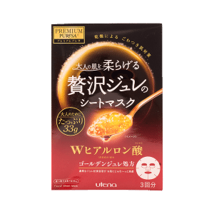 UTENA GOLD JELLY MASK Hyaluronic Acid 3pcs 1 개